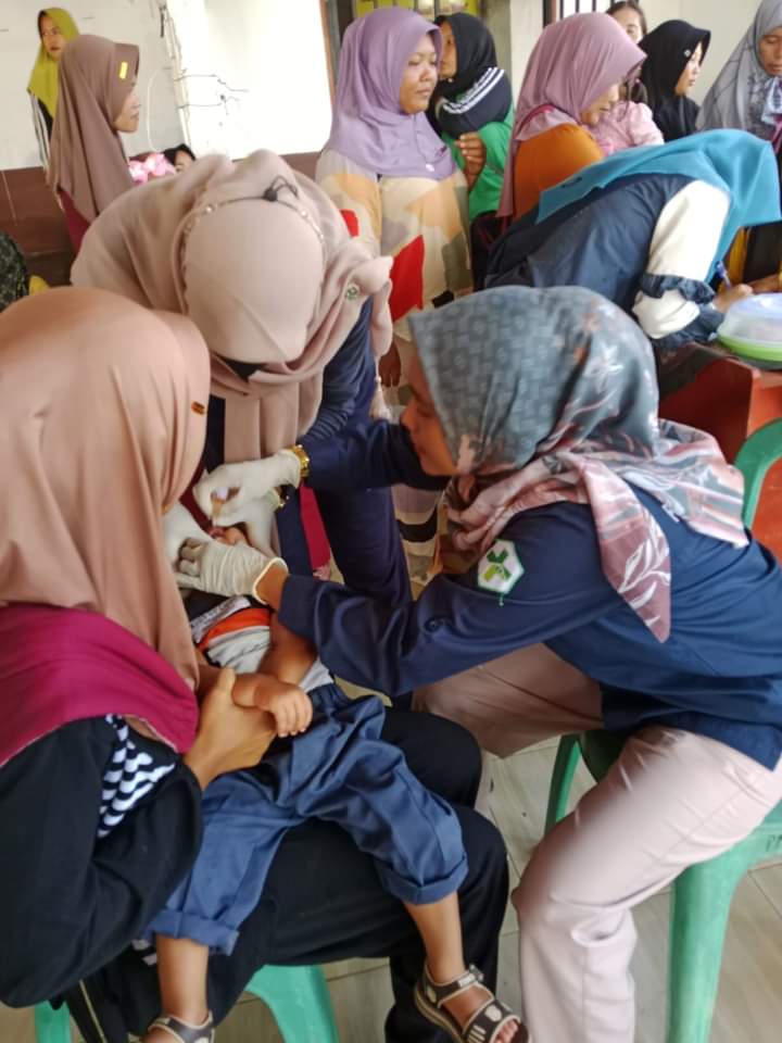 Keren! PIN Polio di Mesuji Lampung Capai 100 Persen