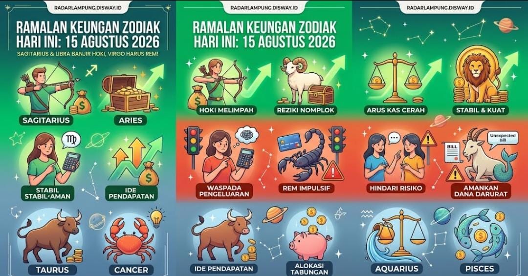 4 Zodiak Ini Bakal Banjir Rezeki, Mana yang Harus Rem Pengeluaran?