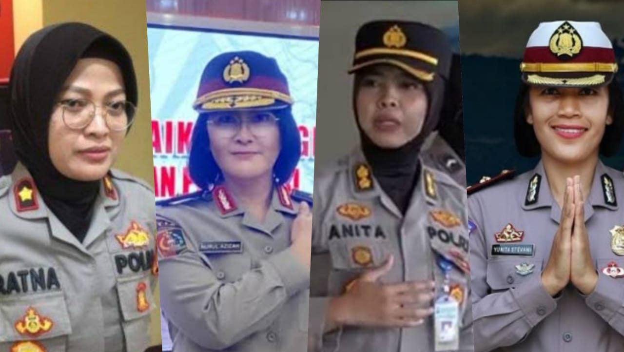 16 Polwan Cantik Masuk Mutasi Polri, Lima Promosi Jadi Kapolres