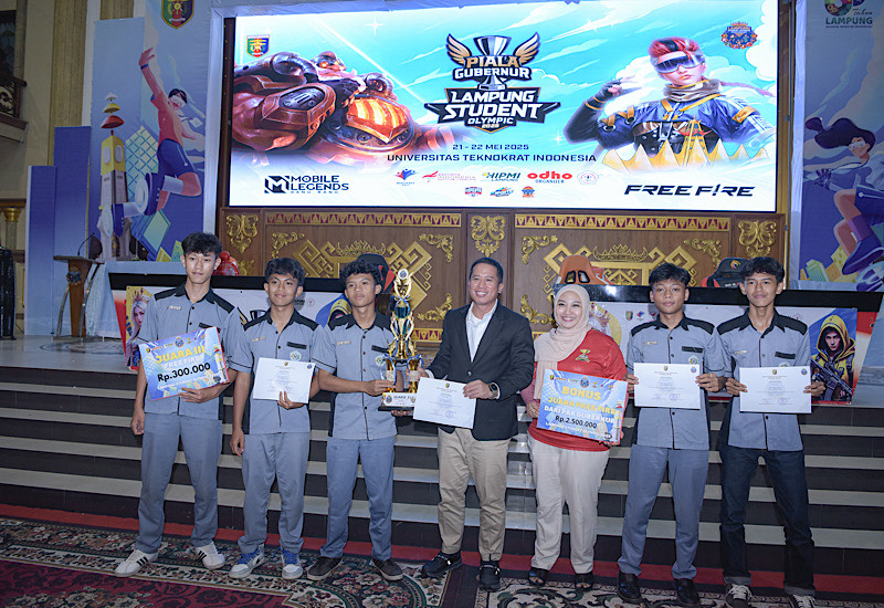 E-Sports Lampung Student Olympic di Teknokrat Selesai, Ini Daftar Pemenangnya