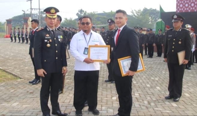 Puluhan Personel Polres Pringsewu Lampung Dapat Penghargaan, Ini Daftarnya 