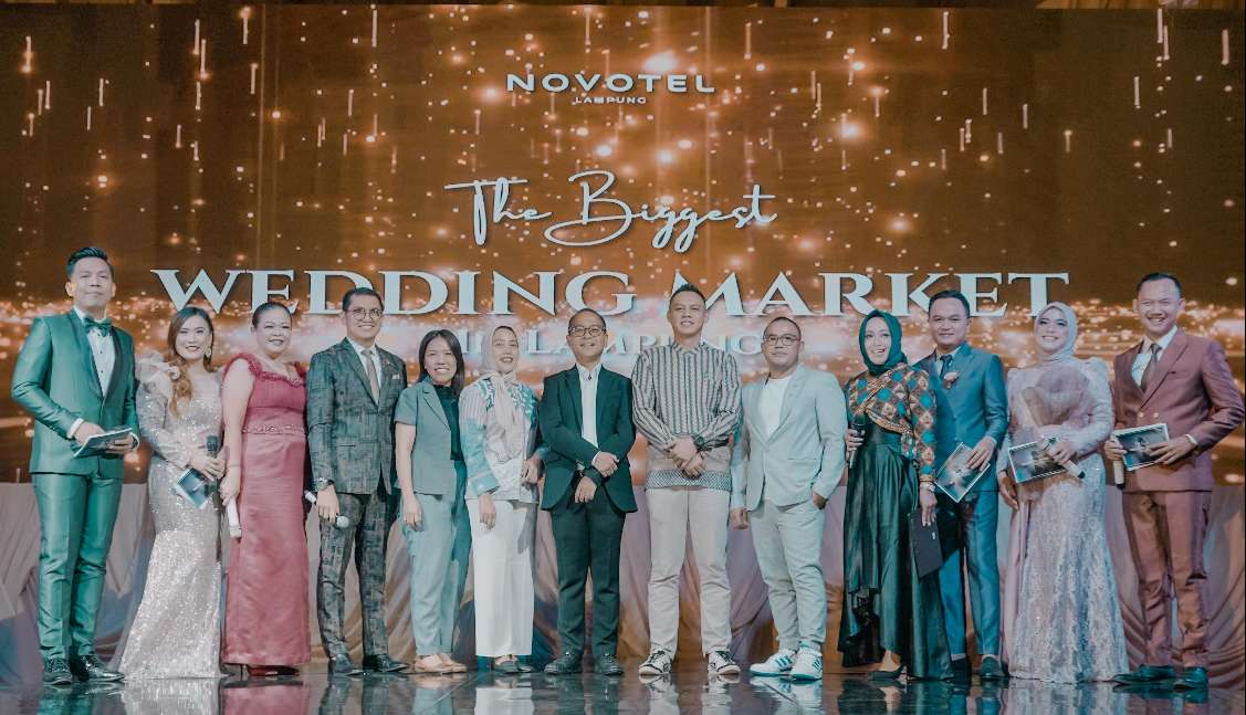 Temukan Konsep Pernikahan Impian di The Biggest Wedding Market ke-8 Novotel Lampung