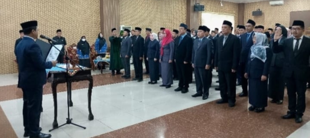 Bupati Pringsewu Lantik 47 Pejabat Administrator dan Pengawas, Tegaskan Komitmen Peningkatan Kinerja