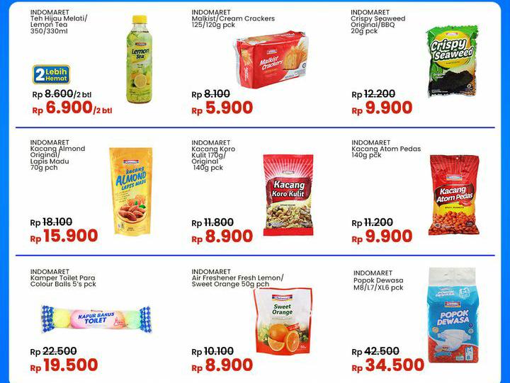 Promo Indomaret Lampung Weekend Sabtu 9 November 2024, Dapatkan Diskon Kamper Toilet Rp 19 Ribu