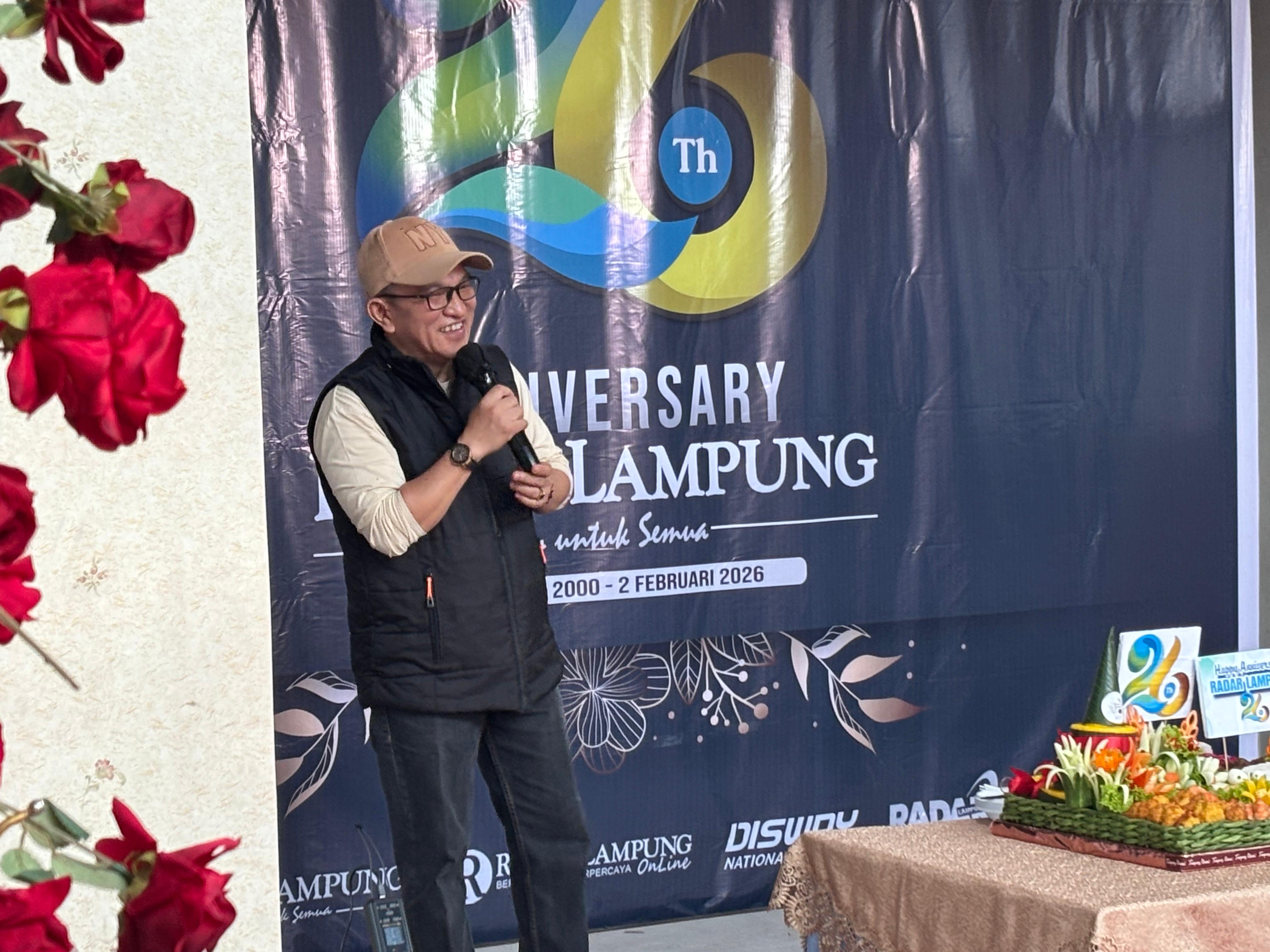 Dari Ruang Kecil ke Jejak Panjang: 26 Tahun Radar Lampung Menjaga Semangat dalam Kebersamaan yang Erat