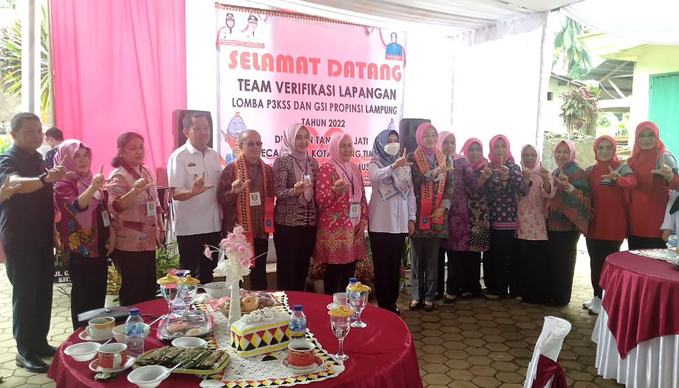 Tim Penilai P3KSS dan GSI Provinsi Kunjungi Tanggamus 