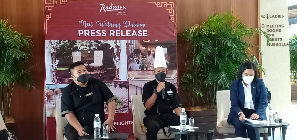 Radisson Lampung Kedaton Gulirkan Paket Pernikahan Teranyar