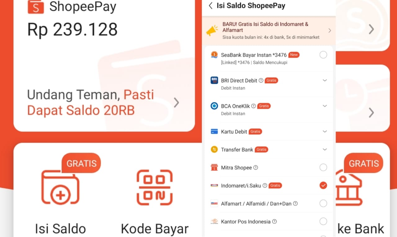 Cara Top Up Saldo E-Money ShopeePay, Dijamin Sat Set dan Anti Ribet! Begini Caranya