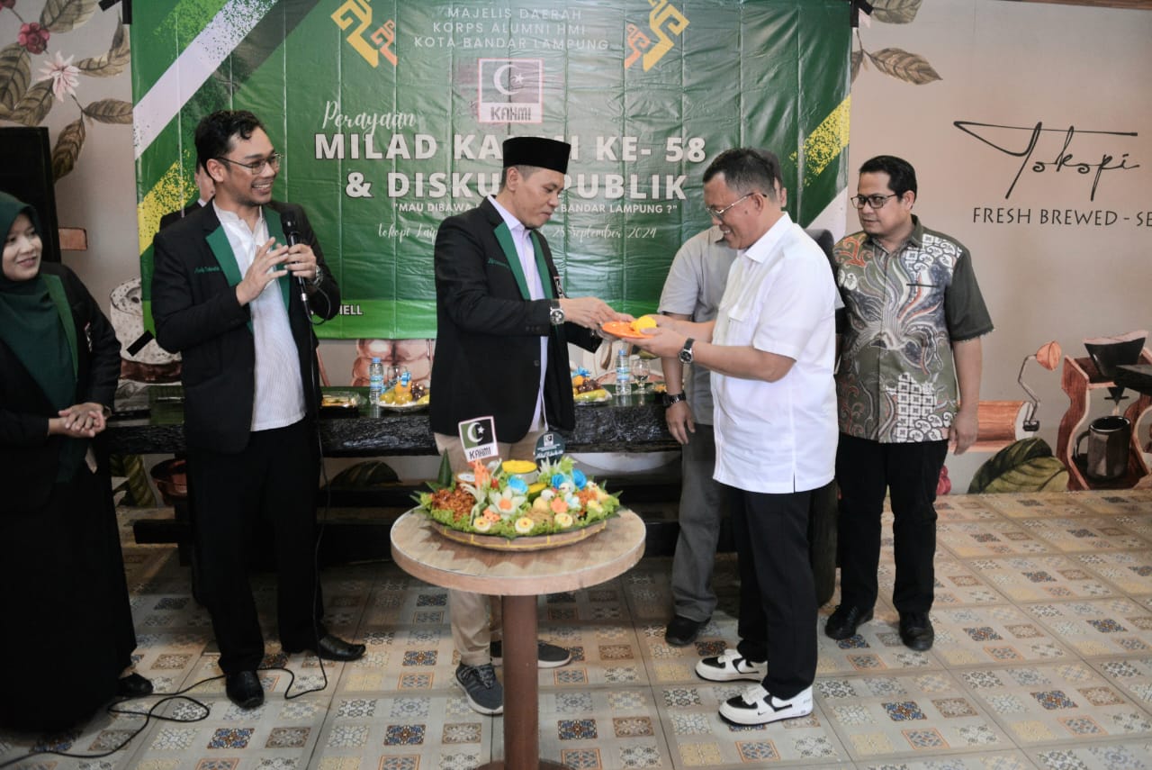 Peringati Milad Ke-58, KAHMI Kota Bandar Lampung Gelar Diskusi Calon Wali Kota 