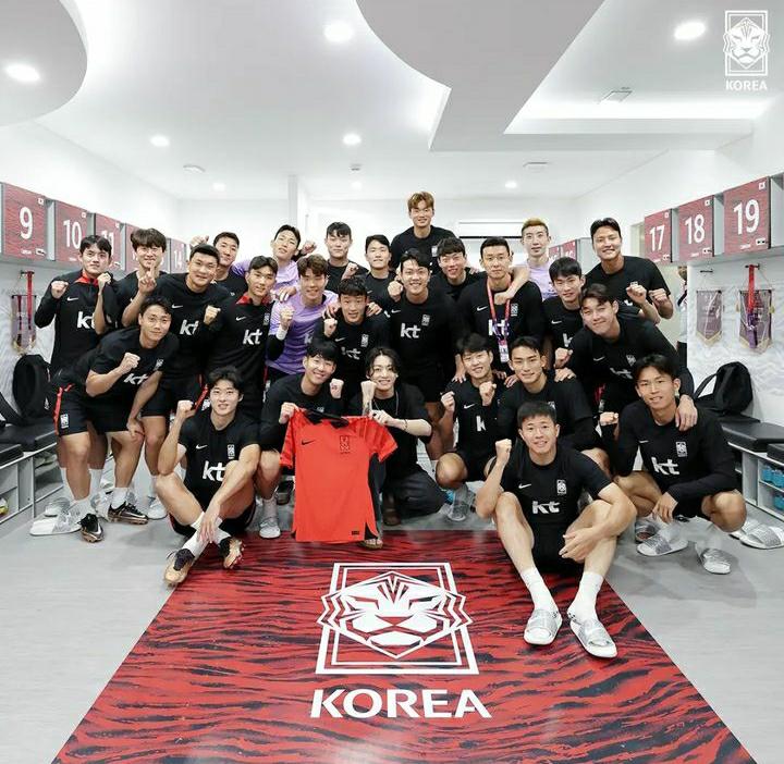 Jungkook BTS Beri Dukungan Untuk Timnas Korea Selatan di Piala Dunia 2022 Qatar