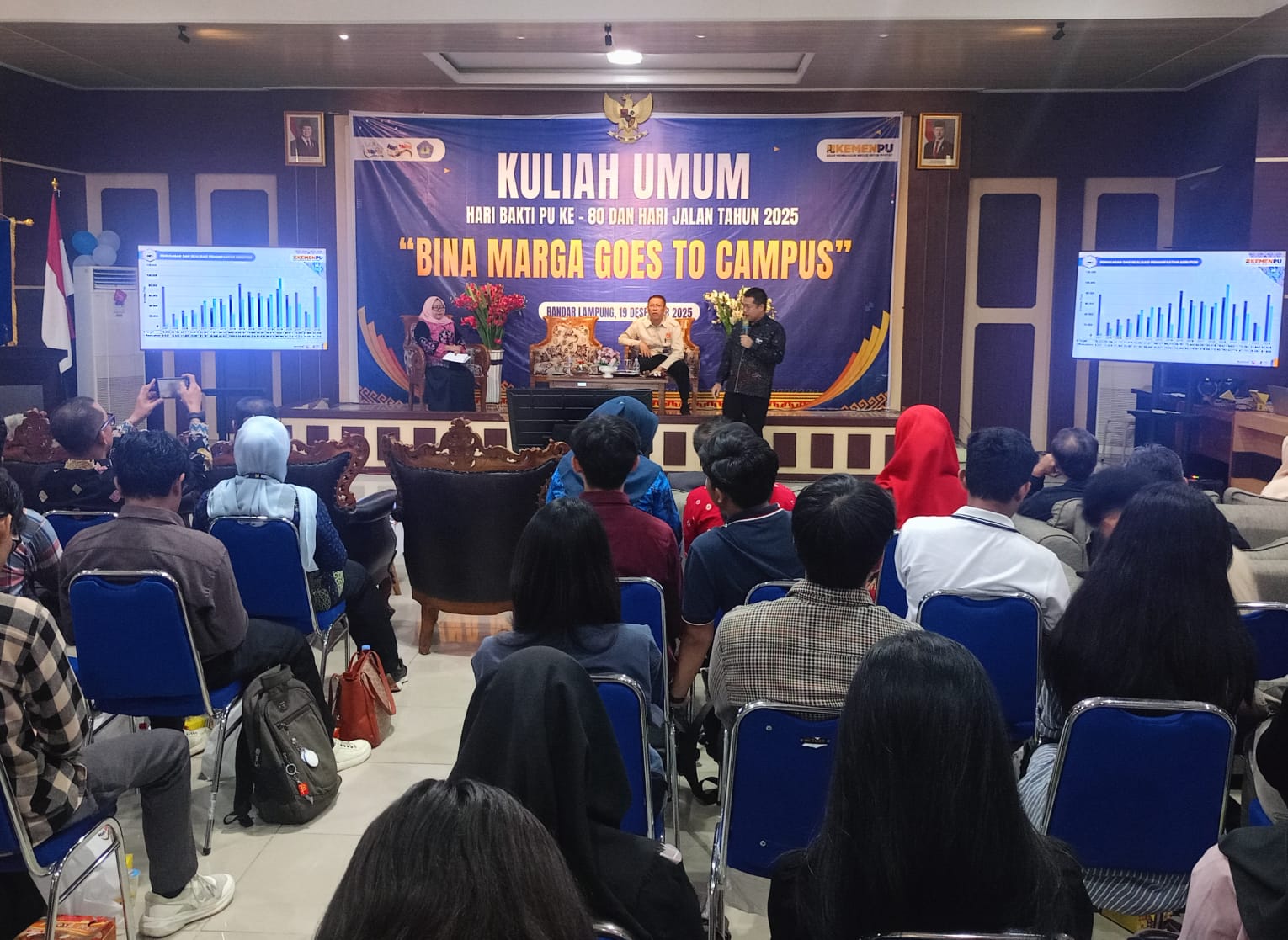 Bina Marga Goes To Campus, Ruang Kolaborasi Kampus dan BPJN Bahas Jalan Lampung