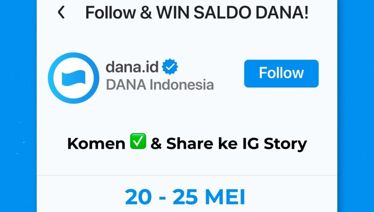 Jangan Lewatkan Giveaway Saldo DANA Gratis, Dijamin Cuan Ngalir Terus!