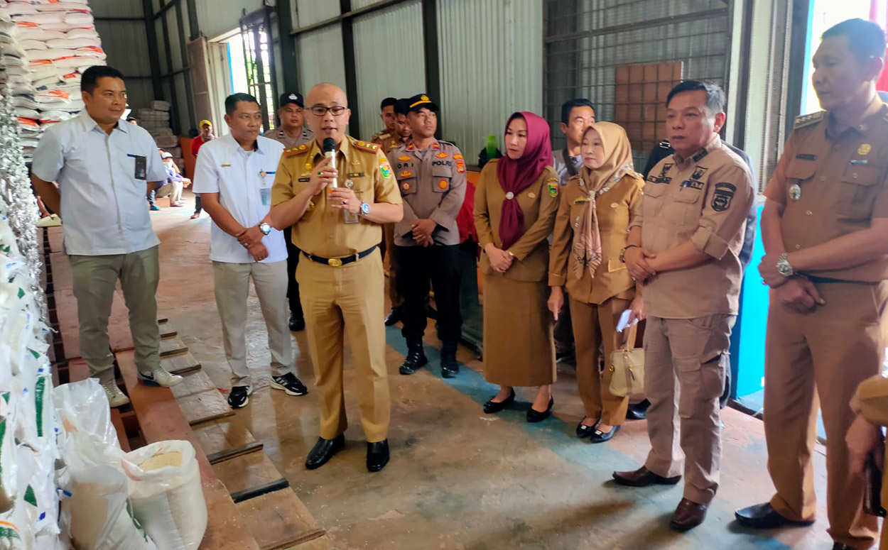 Pemkab Tanggamus Lampung Launching Penyaluran Beras Bantuan Pangan Nasional 