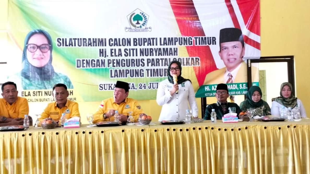 Ela Geser Dawam Raharjo sebagai Ketua DPC PKB Lampung Timur