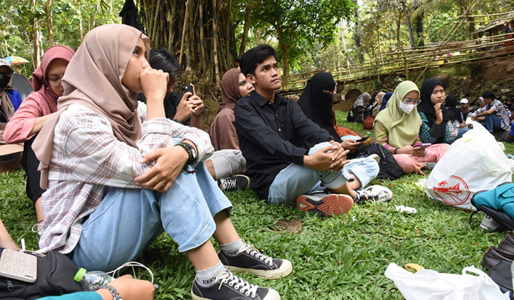 Peserta PMM di Universitas Teknokrat Indonesia Dikenalkan Sejarah dan Kebudayaan Lampung