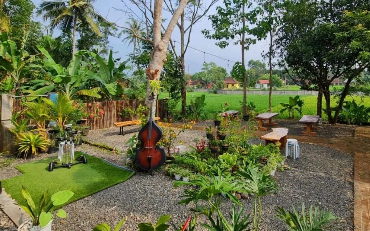 Backland, Cafe Hidden Gem Dengan View Persawahan yang Asri di Lampung, Cek Lokasinya