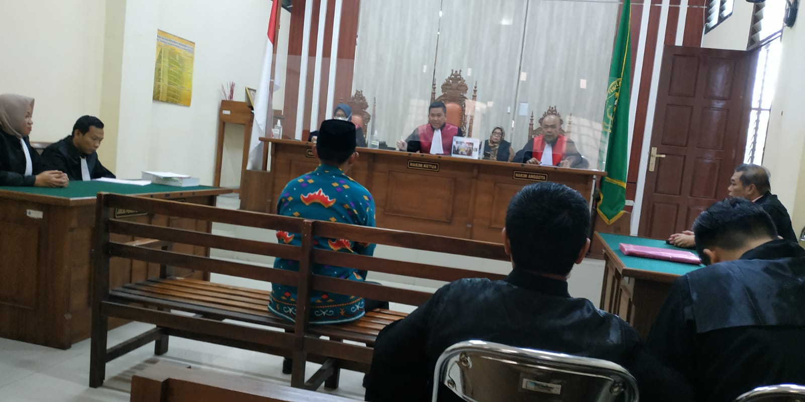 Jaksa Tuntut Ketua RT Wawan Empat Bulan Penjara