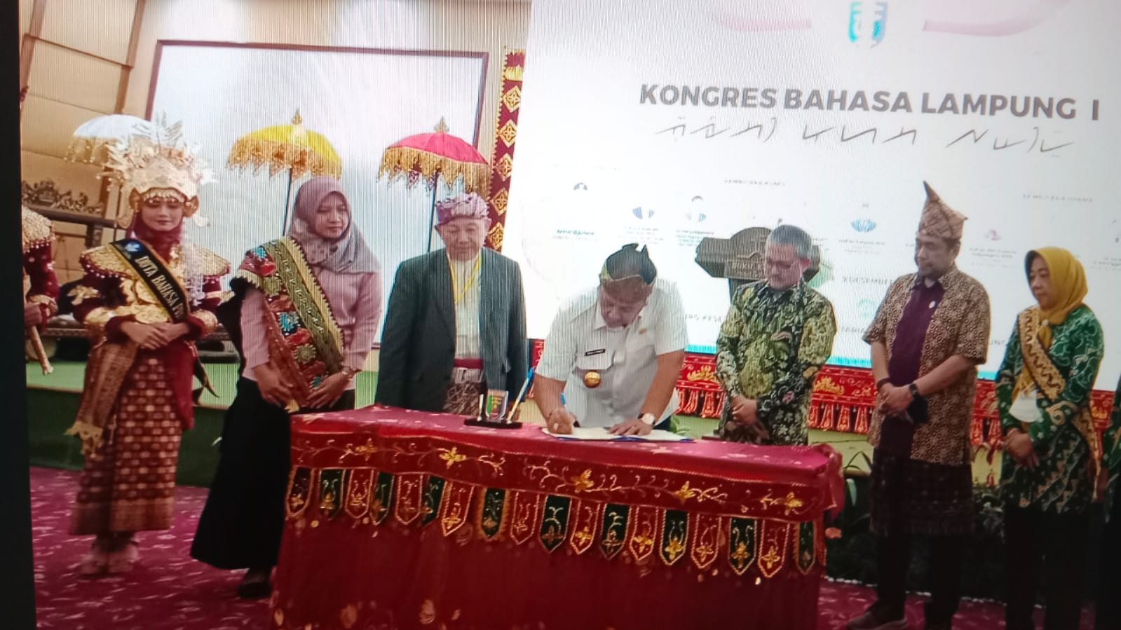 Kongres Bahasa Lampung Hasilkan Rencaka Lima