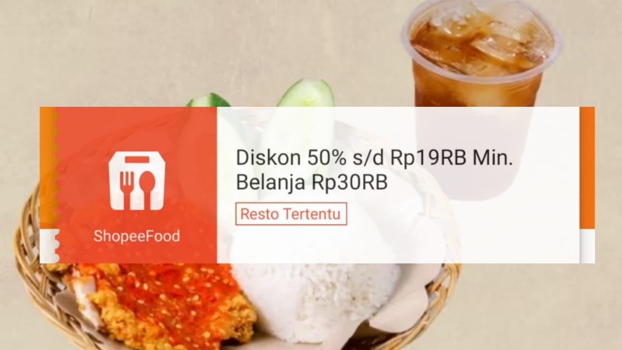 Diskon Rp19 Ribu Untuk Makan Hemat di Awal Bulan Dengan Promo ShopeeFood