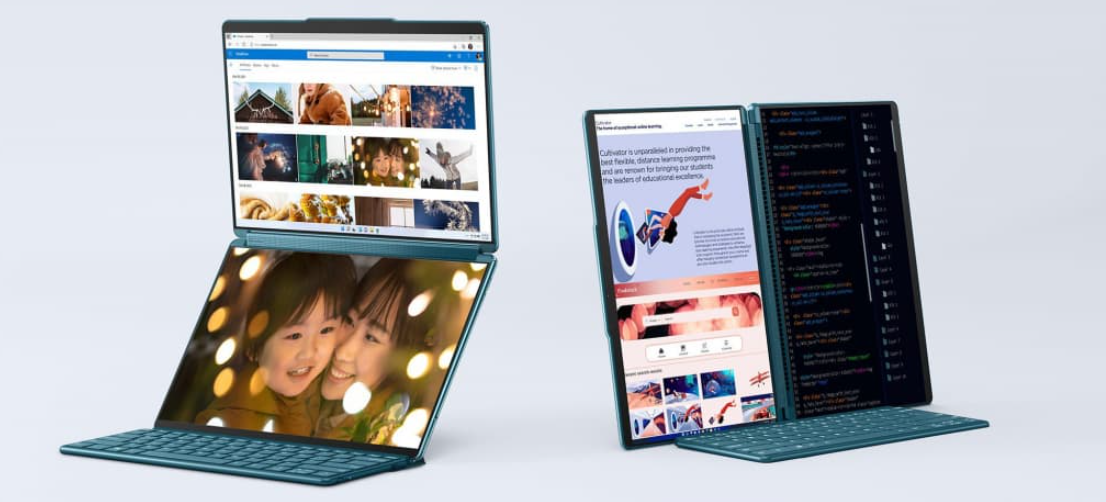 Lenovo Rilis Laptop 2 Layar Paling Keren, Yoga Book 9i Rp34 Jutaan, Apa Istimewanya?