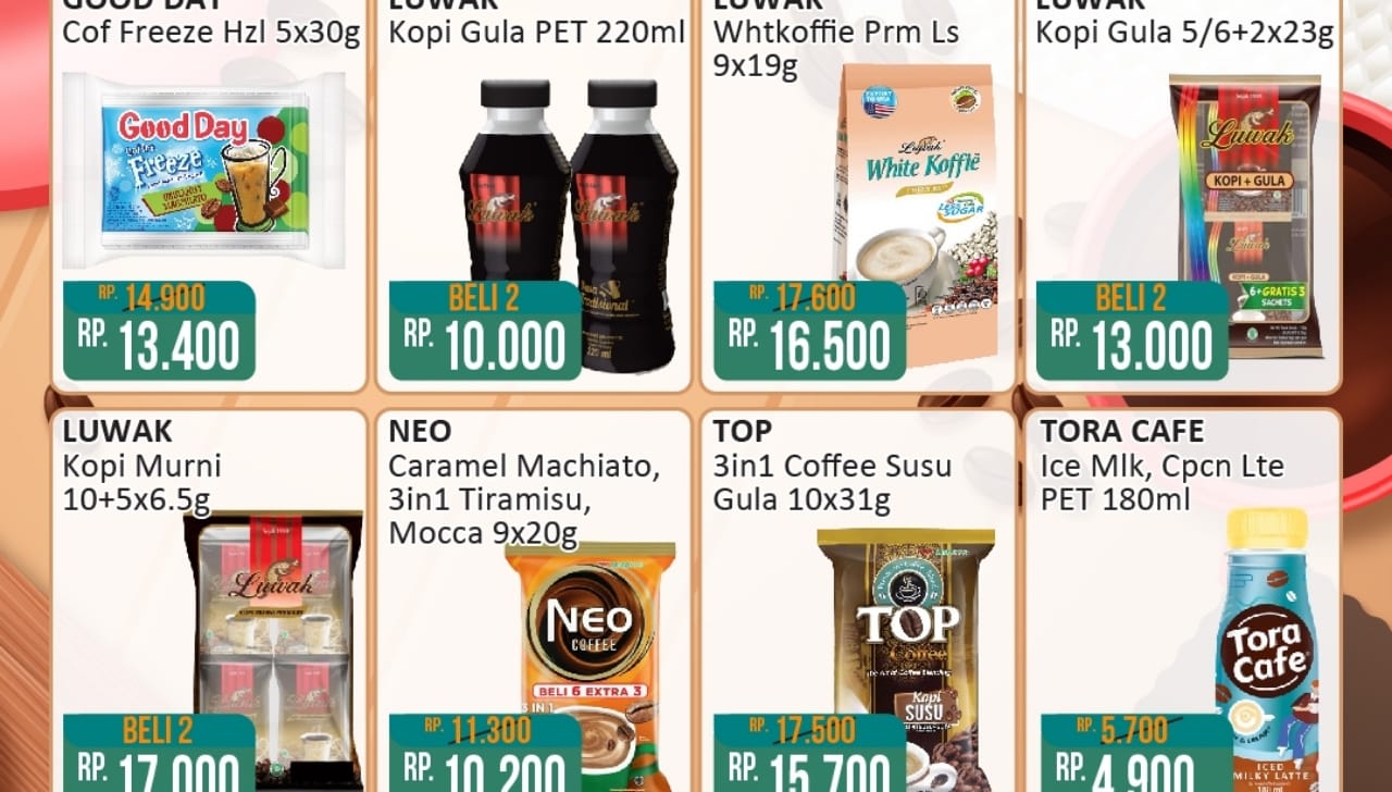 Promo Coffee Fair Spesial dari Alfamart, Cek Katalog dan Periode