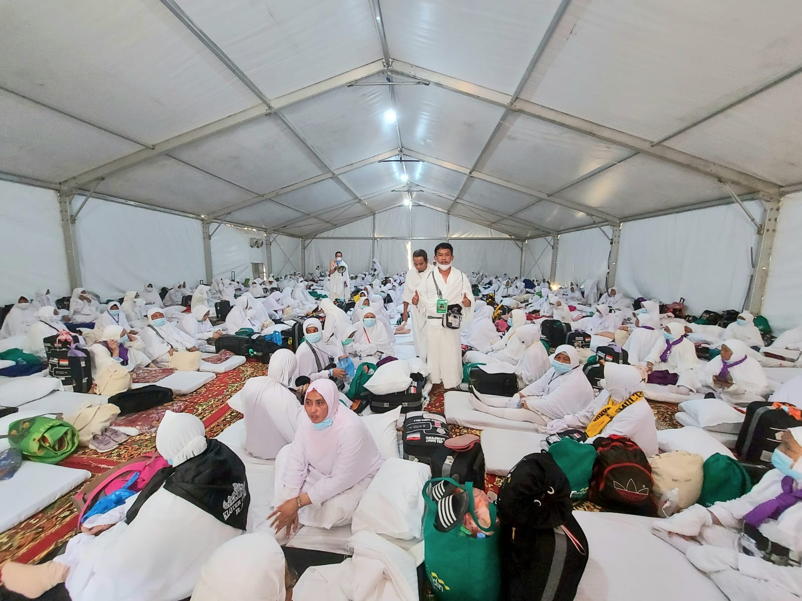 Alhamdulillah, Jemaah Haji Lampung Timur Telah Berada di Arafah