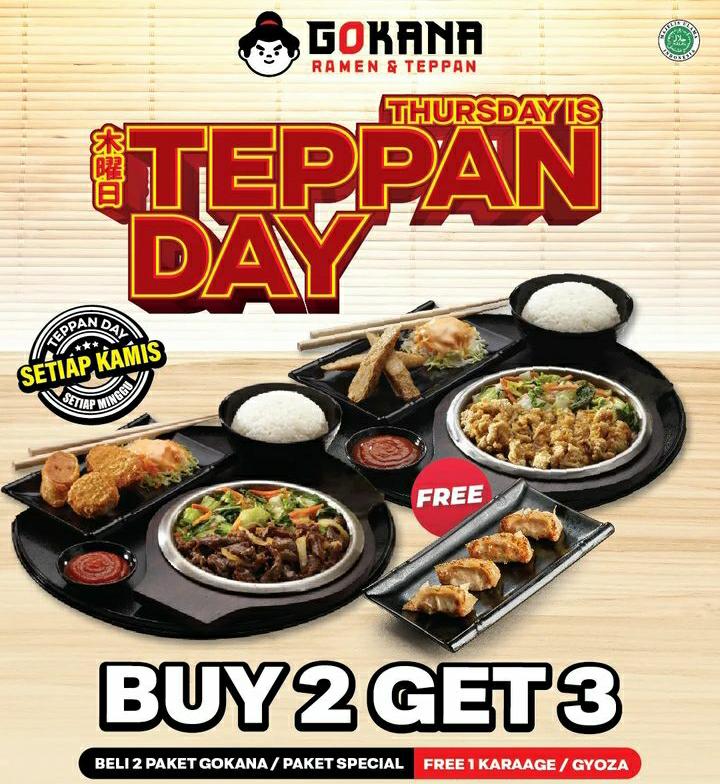 Cek Promo Terpan Day dari Gokana Resto Setiap Hari Kamis