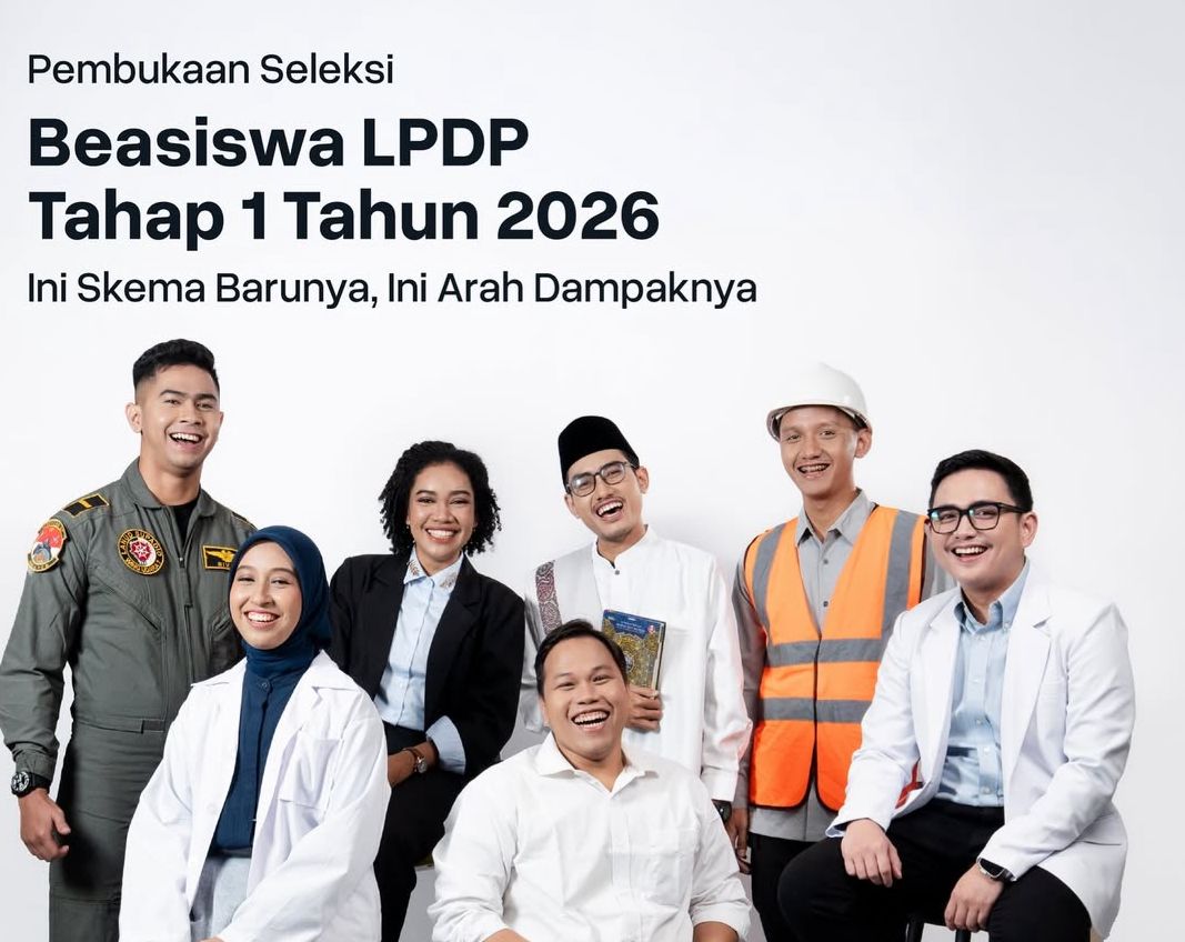 Beasiswa LPDP Tahap 1 Resmi Dibuka! Fokus Baru pada Dampak Nasional
