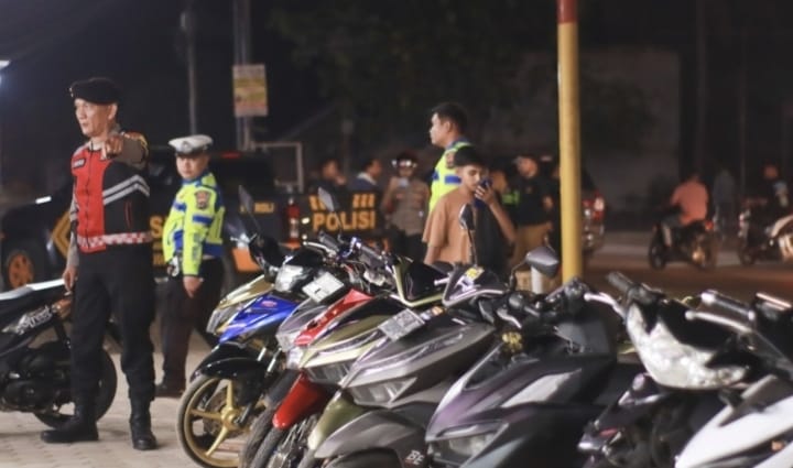 Tak Kapok Meski Kerap di Razia, Polisi Amankan Sepeda Motor Peserta Balap Liar  