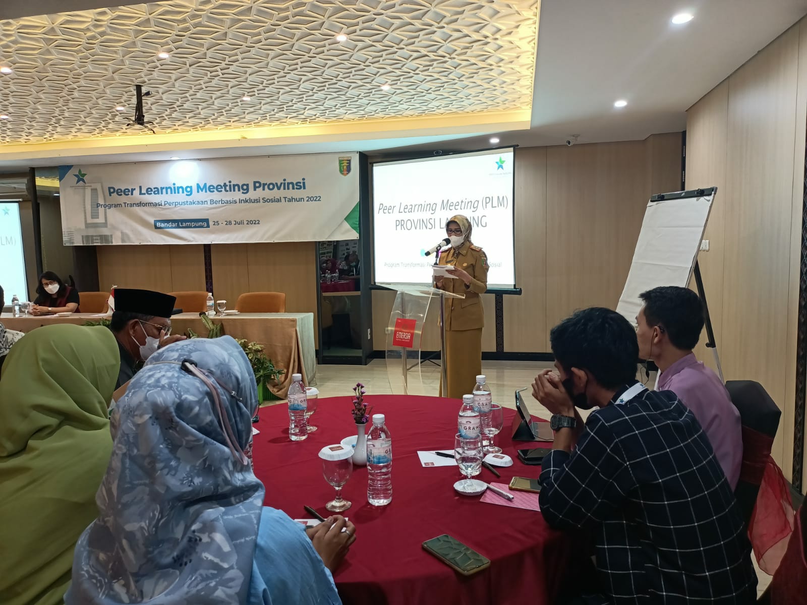 Dinas Perpustakaan dan Kearsipan Provinsi Lampung Kembali Gelar Peer Learning Meeting 