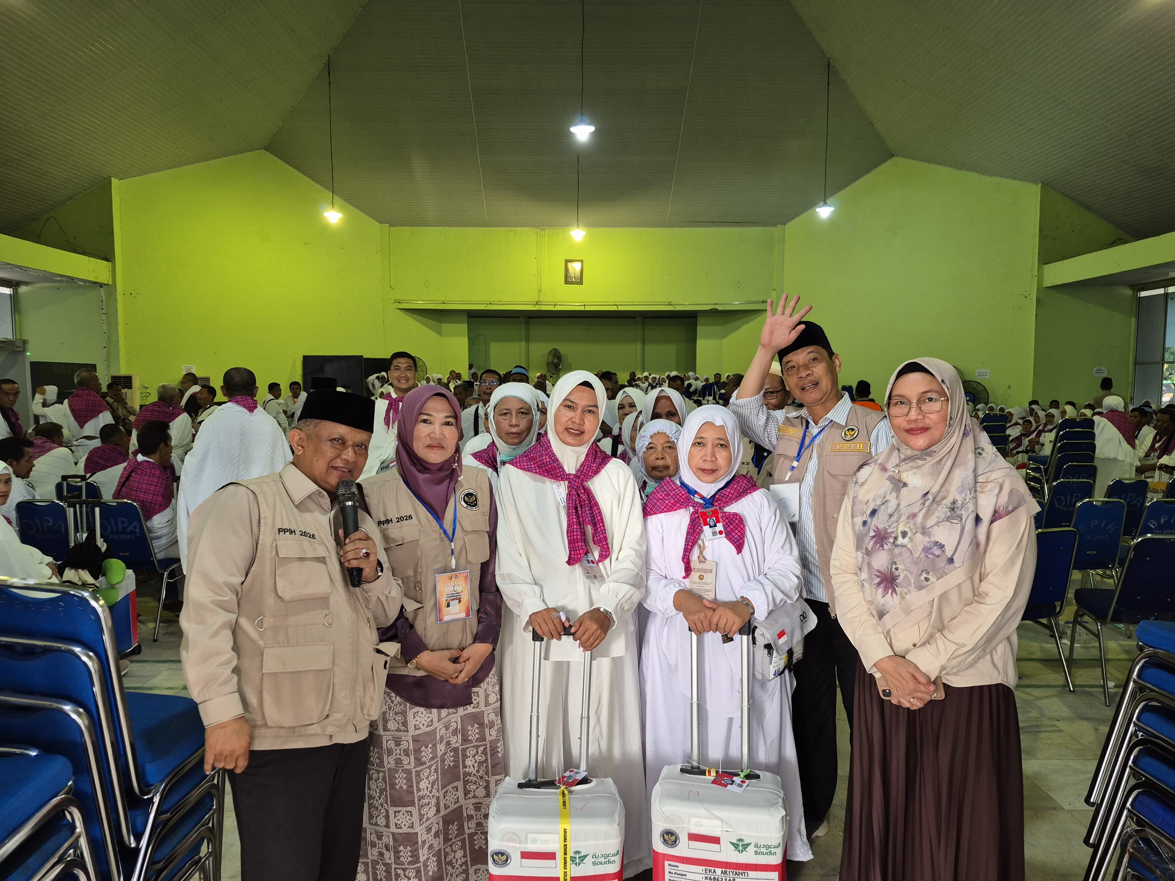Jamaah Haji Lampung Terus Diberangkatkan, 21 Orang Terkendala Kesehatan dan Administrasi