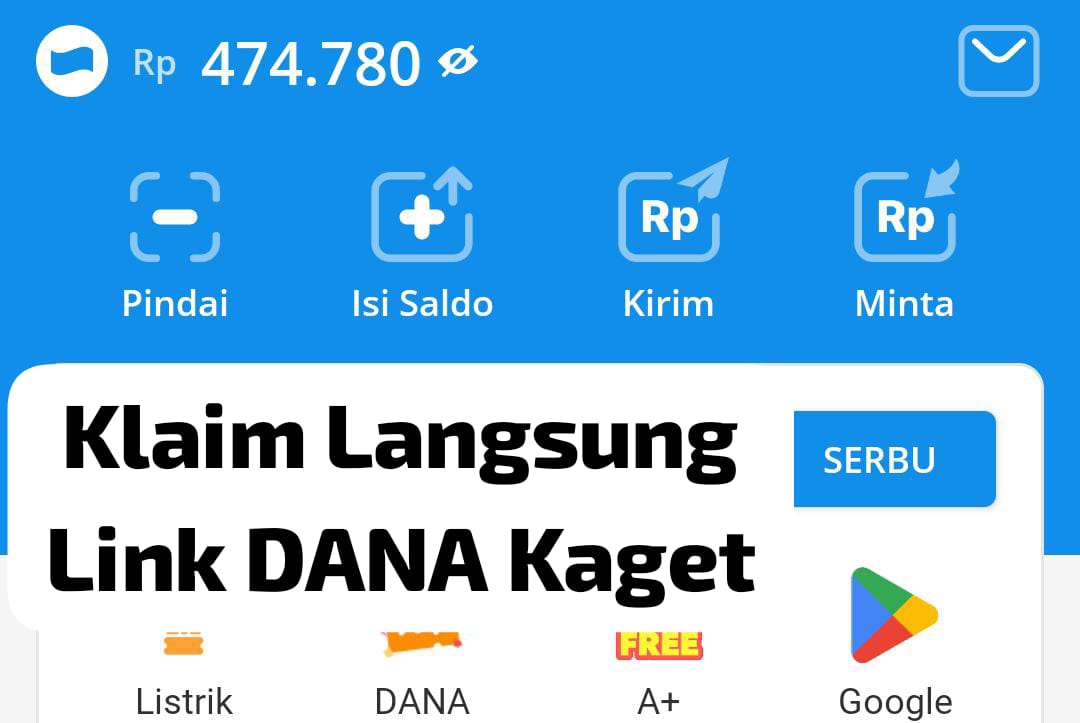Sore Dapat Kejutan Lewat DANA Kaget! Saldo Gratis Rp 100.000 Siap Cair