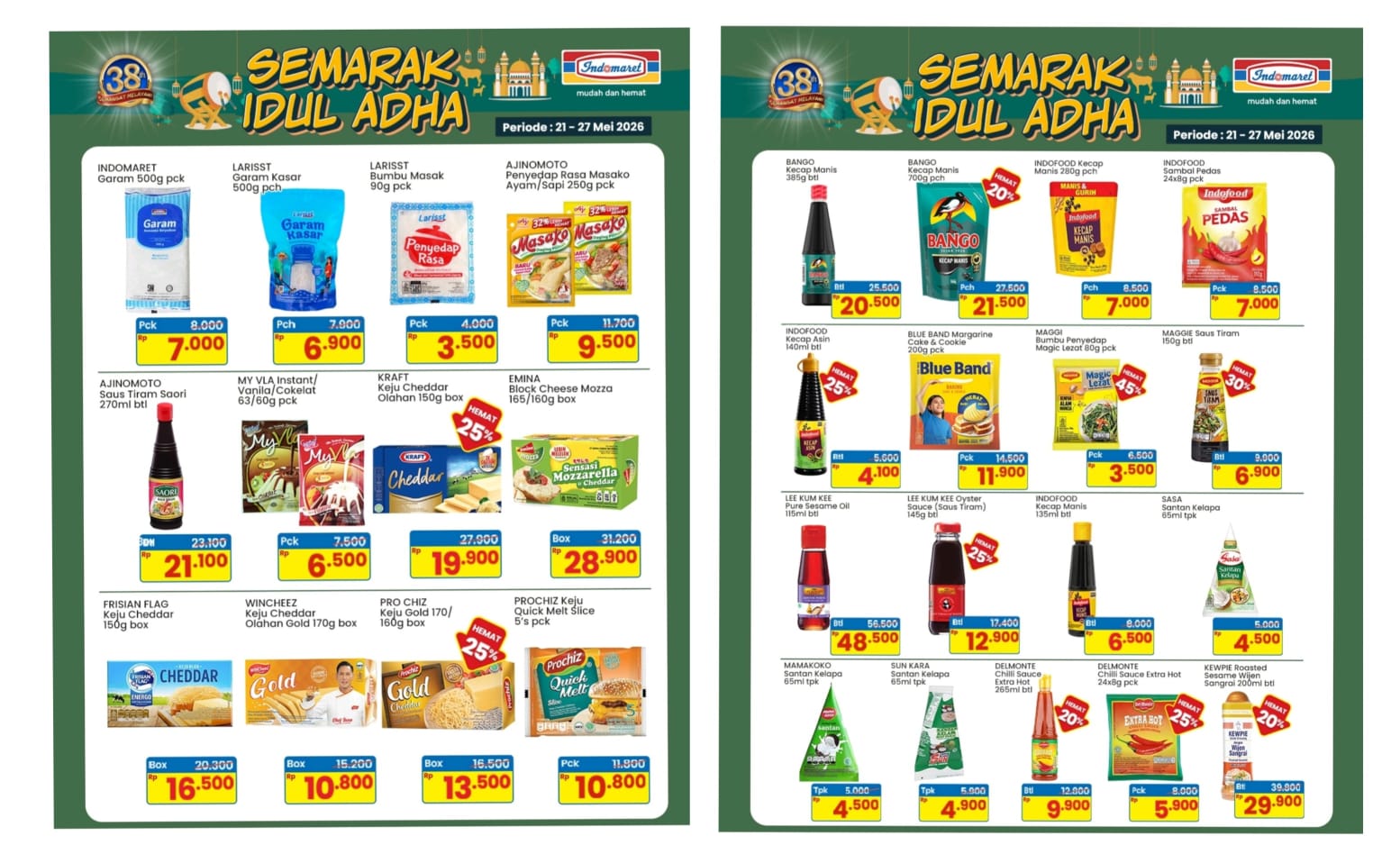 Besok Terakhir, Ini Daftar Diskon Promo Semarak Idul Adha Indomaret