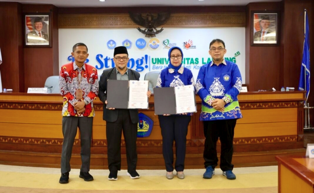 Perkuat Sinergi Tridarma, Unila dan Untidar Resmi Teken MoU Strategis