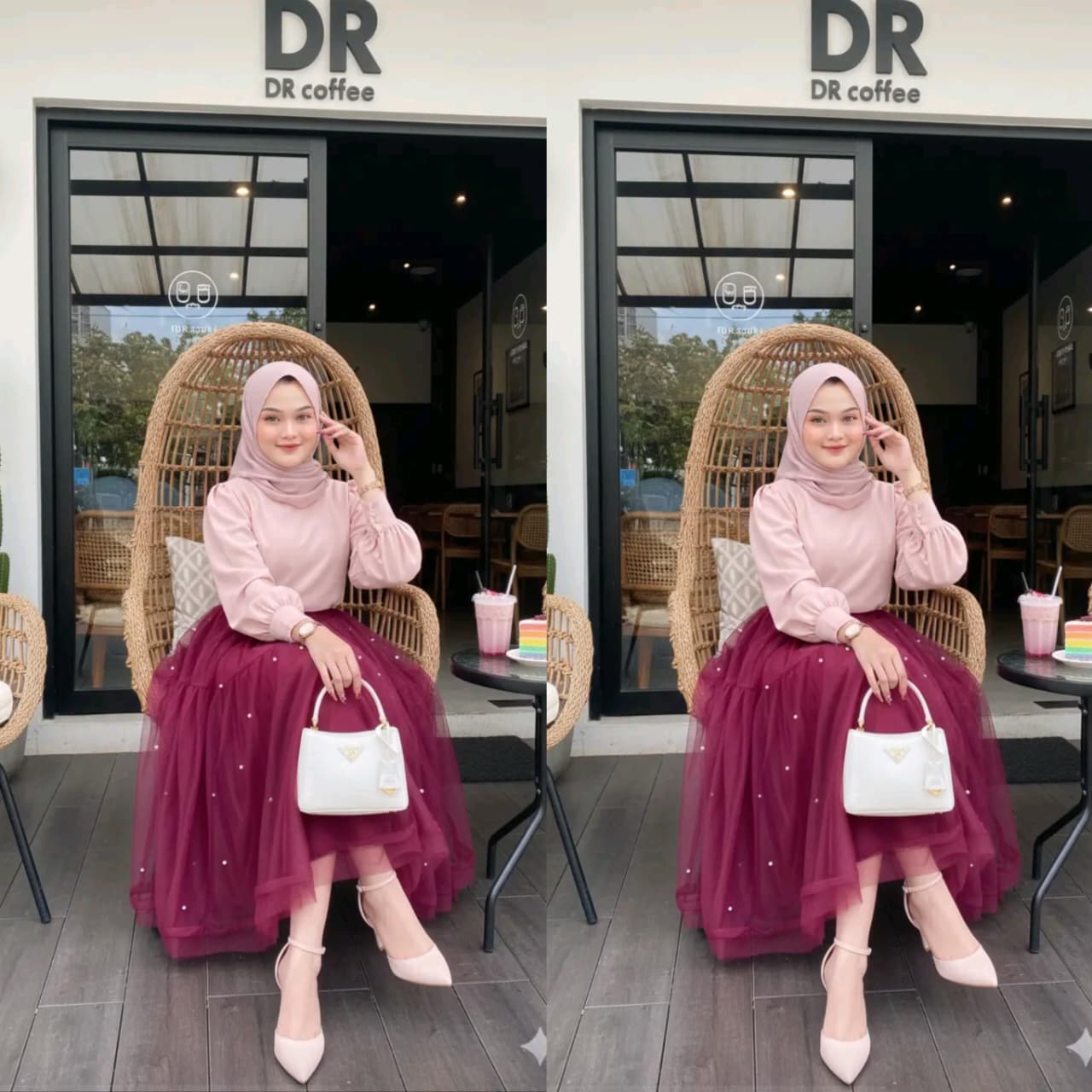 Gemini AI Suguhkan Potret Estetik di DR Coffee, Mirip Jepretan Asli Tanpa Keluar Rumah!