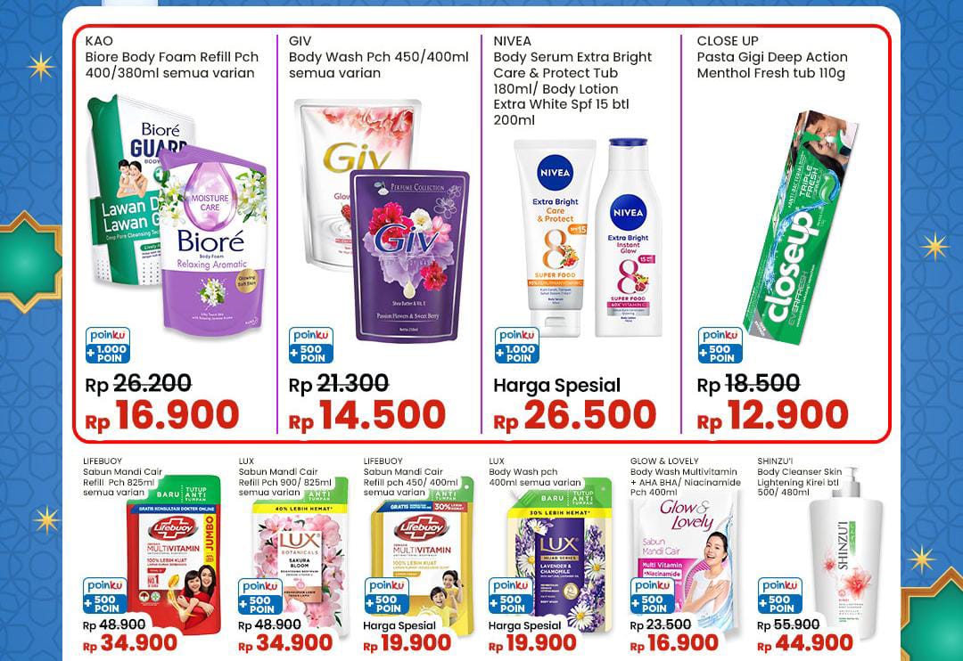 Promo Indomaret Khusus Sabun Cair, Belanja Kebutuhan Pribadi Makin Hemat Lewat Diskon Hari Ini