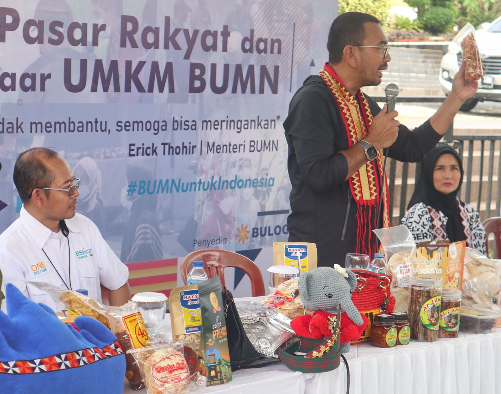 BSI Dukung UMKM di Pasar Rakyat BUMN