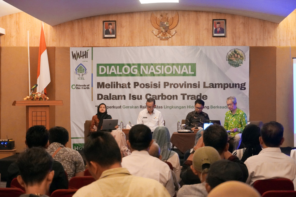 Lampung Belum Lakukan Carbon Trade, Walhi Sampaikan Hal Ini