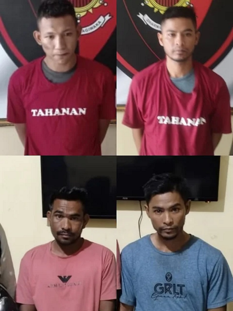 Polda Lampung Kerahkan Tekab 308 Polda Lampung Kejar 4 Tahanan Kabur, Anggota Piket Jaga Rutan Tahti Diperiksa