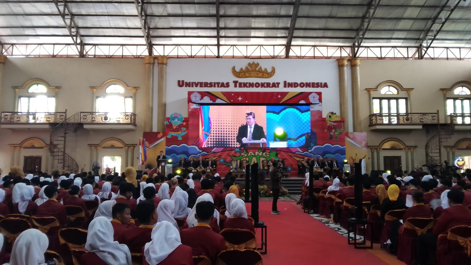 Mahasiswa Baru Universitas Teknokrat Indonesia Berdampak untuk Indonesia Emas