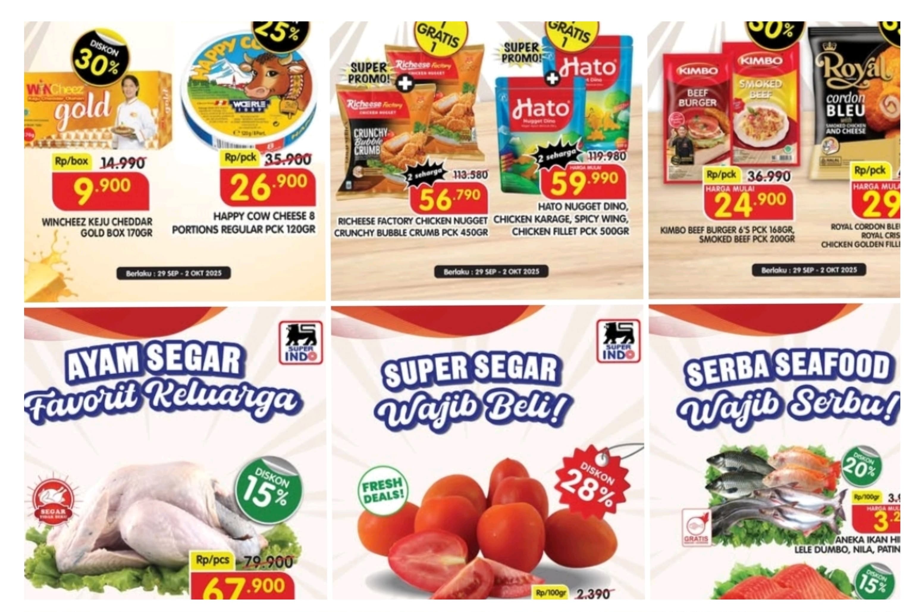 Jangan Sampai Terlewat! Hari Terakhir Promo Superindo, Serba Seafood Hingga Cheese Mania 