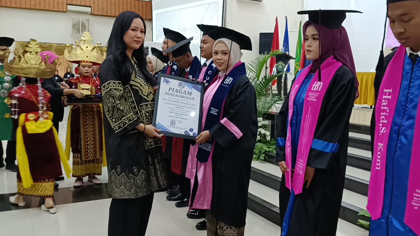 509 Mahasiswa IBN Lampung, STIT Pringsewu dan STEBI Tanggamus Resmi Diwisuda