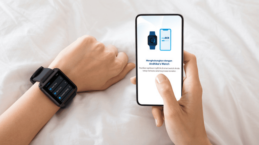 Resmi Meluncur, QRIS BCA Di Smartwatch, Belanja Tinggal ‘Scan’ Pergelangan Tangan