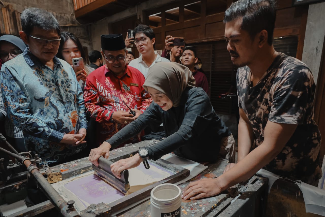 Atikoh Ganjar Pranowo: Industri Kreatif  Yogyakarta Tidak Pelu Diragukan