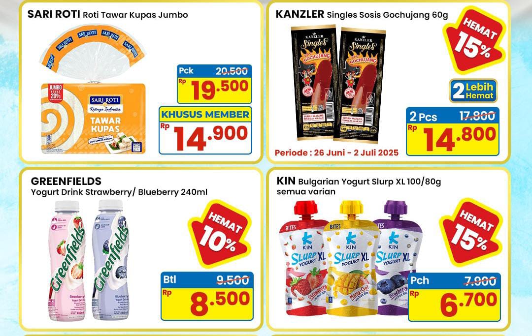 Promo Indomaret Persiapan Back To School, Ada Diskon Roti Tawar Hingga Sosis