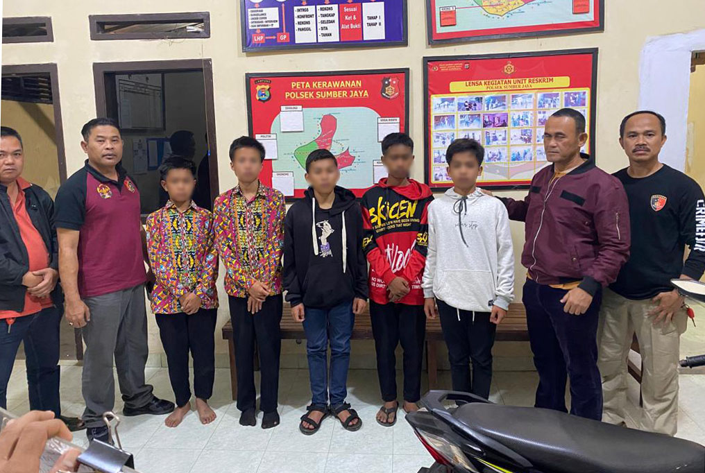 Sadis! Begini Cara Enam Remaja di Lampung Barat Menghabisi Nyawa Rekannya 