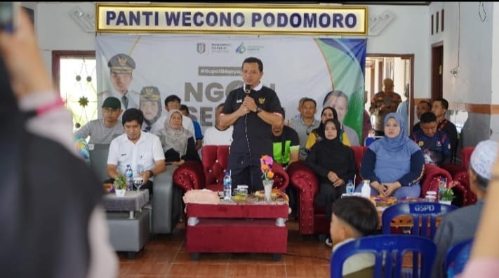 Pemkab Pringsewu Bangun Empat Ruas Jalan Hasil Efisiensi Anggaran, Dua di Antaranya di Podomoro