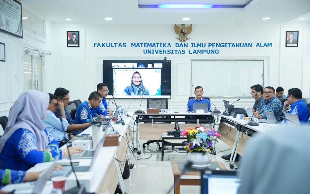 FMIPA Unila Perkuat Standar Internasional, Tekankan Pentingnya Pengukuran CPL yang Sistematis