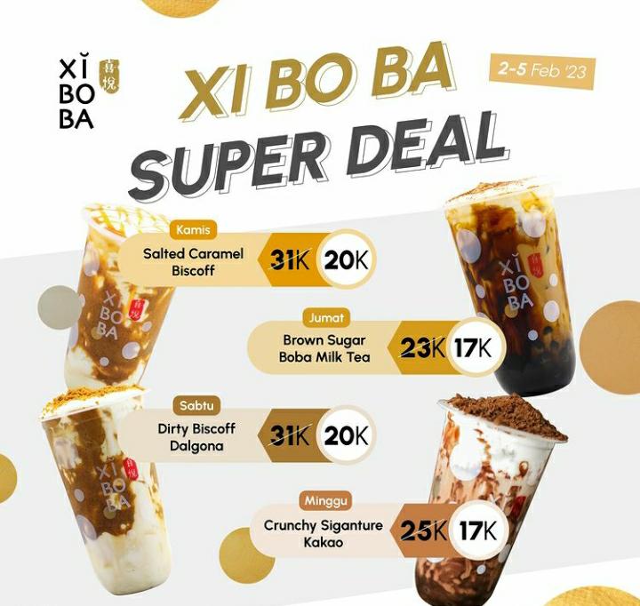 Promo Xi Bo Ba Super Deal, Harga Mulai Rp 17 Ribuan untuk 4 Varian Rasa