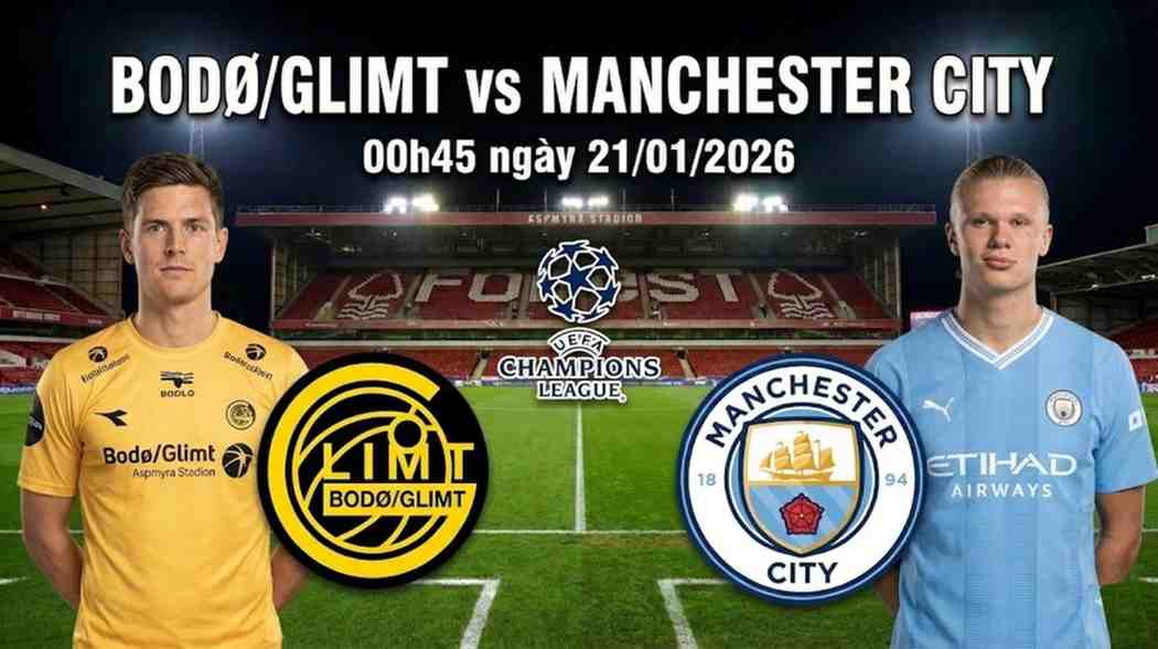 Prediksi Skor Bodø/Glimt vs Manchester City: Neraka Aspmyra, City Menang Tipis?
